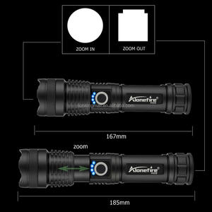 Alonefire Đèn Pin LED Zoom Công Suất Cao H002 XHP50 Đèn Sáng Săn Bắn Đèn Pin Usb Câu Cá Tuần Tra Ngoài Trời Mạnh Mẽ Hoạt Động 26650 - Product Image 3