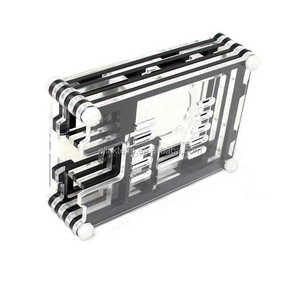 HOT <span class=keywords><strong>Raspberry</strong></span> <span class=keywords><strong>pi</strong></span> 3 <span class=keywords><strong>case</strong></span> a 9 strati scatola in acrilico a doppio colore con foro ventola di raffreddamento anche per <span class=keywords><strong>Raspberry</strong></span> <span class=keywords><strong>pi</strong></span> <span class=keywords><strong>2</strong></span> supporto BOM - Product Image 2