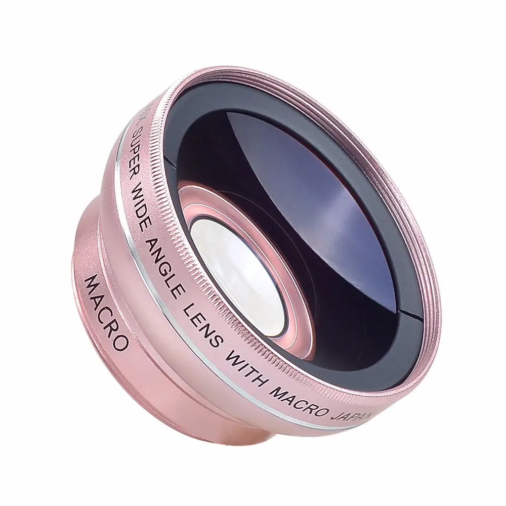 0.45X Wide Angle Macro Mobile Phone Camera Lens for Cell Phone Camera Glass Fisheye kit For iPhone Fisheye Lens