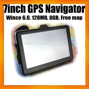 Nueva 7 " 8 GB HD navegación GPS del coche pantalla Navigator SAT NAV UK mapas ue actualizaciones