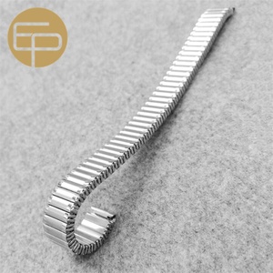 Bracelet de montre en acier inoxydable 304 de haute qualité, personnalisé, à haute tension, élastique, 12, <span class=keywords><strong>14</strong></span>, 16, 18, 20 mm, remplacement - Product Image 6