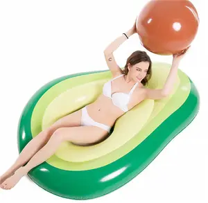 Custom avocado spiaggia piscina salotto galleggiante zattera