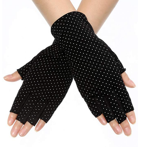 Fashion Womens Sunscreen <strong>Fingerless</strong> Driving <strong>Gloves</strong> UV Protection Breathable Lightweight Cotton Outdoor Sports <strong>Gloves</strong> - Product Image 4
