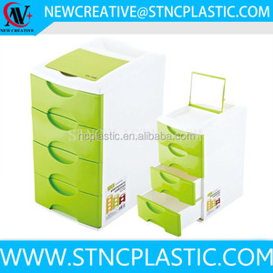 2 tiers Dressing Table Display tool box MINI DESK <strong>DRAW</strong> Storage Trays Office <strong>Organiser</strong> - Product Image 3