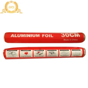 China supplier Aluminum Foil 8011 for Meal Prep Food Packing Roll Paper Kitchen use