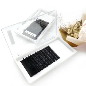 China eyelash suppliers private label packaging lashes box classic eyelash extension