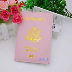 Travel Cute USA <strong>Passport</strong> Cover Women <strong>Pink</strong> USA <strong>Passport</strong> <strong>Holder</strong> - Product Image 5