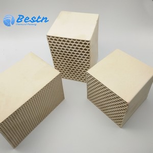 Céramique Monolith nid d'abeille 50g, pour accumulateur de traitement thermique RTO - Product Image 2