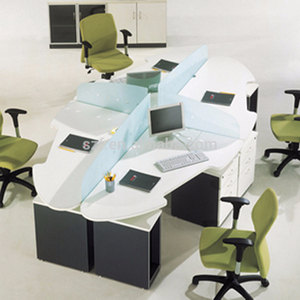 Mesa de trabajo de madera en forma de X, novedad, escritorio de partición - Product Image 1
