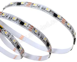 12V Volledige Kleur Veranderende UCS2904 Ic 60Leds 20Pixels 5050smd Flexibele Digitale Rgbw Pixel Led Strip