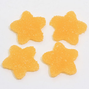 100 Pezzi Cabochon in Resina a Forma di Pentagramma, Simulazione Cibo Carino, Caramelle Gommose QQ per Decorazioni <span class=keywords><strong>Miniature</strong></span> Fai-da-Te - Product Image 5