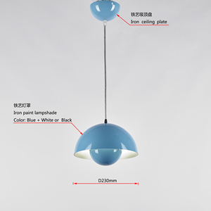 <span class=keywords><strong>Verner</strong></span> diseño maceta colgante de luz contemporáneo reproducción de lámpara colgante - Product Image 2