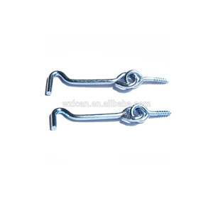 Safety <strong>Gate</strong> Zinc Plated Curtain <strong>Hook</strong> with Screw <strong>Eyes</strong> - Product Image 6