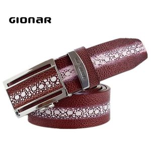 <span class=keywords><strong>Cinture</strong></span> in pelle da uomo cintura in pelle di mucca con motivo in pelle di razza di lusso senza fori cintura in pelle con fibbia automatica - Product Image 6