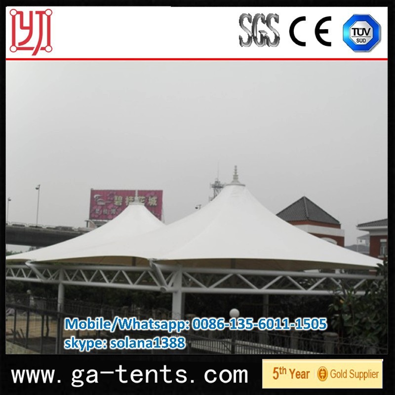 Доказательство воды и солнце доказательство стальная конструкция Tensiile канала коническая палатка