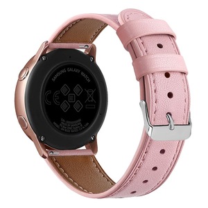 Tschick per cinturini attivi per orologi Samsung <span class=keywords><strong>Galaxy</strong></span>, cinturini di ricambio per cinturini in vera pelle di lusso a sgancio rapido da 20mm per <span class=keywords><strong>Galaxy</strong></span> 42mm - Product Image 3