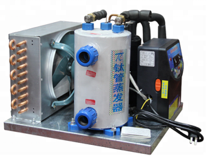 Réfrigérateur pour aquarium de fruits de mer 5HP, machine de refroidissement à eau de mer - Product Image 4