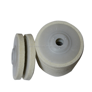 Durabilité 100x10x16mm Blanc Feutre <span class=keywords><strong>De</strong></span> Laine Disque <span class=keywords><strong>De</strong></span> Polissage Pour Le <span class=keywords><strong>Verre</strong></span> - Product Image 4