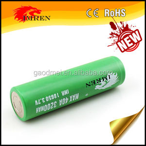 Imren 3200 mAh 40amp primärbatterie 18650 <span class=keywords><strong>3</strong></span>,7 v li-ion OEM 3200 MAH 40A Batterie PET Kunststoffrohr e-bike - Product Image 3