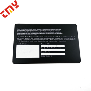 Carte <span class=keywords><strong>di</strong></span> <span class=keywords><strong>credito</strong></span> personalizzate in metallo vuoto stampa <span class=keywords><strong>di</strong></span> biglietti da visita in metallo nero - Product Image 3