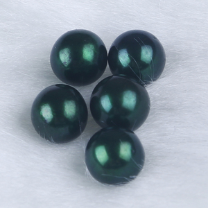 Perlas Redondas Sueltas de Calidad A de 6-7 mm, Perlas de Agua Dulce Teñidas - Product Image 2