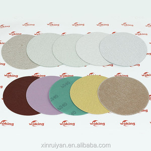 Silicon Carbide Round Abrasive <strong>Disc</strong> <strong>Sanding</strong> Paper Type <strong>Sanding</strong> <strong>Disc</strong> <strong>Hook</strong> <strong>and</strong> <strong>Loop</strong> <strong>With</strong> Holes - Product Image 6
