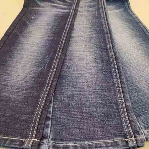 Nặng bông polyester Stretch Crosshatch slub 12.7oz Denim Jeans vải - Product Image 1