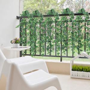 <span class=keywords><strong>Guirlande</strong></span> de feuilles de lierre artificielles 180cm <span class=keywords><strong>Guirlande</strong></span> de lierre suspendue artificielle pour tables de mariage - Product Image 6