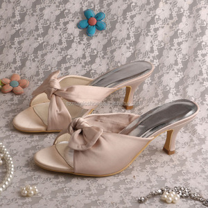 (22 colori) scarpe <span class=keywords><strong>Nude</strong></span> <span class=keywords><strong>sandalo</strong></span> da donna tacchi in raso in estate - Product Image 1