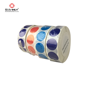 Étiquettes autocollantes à points rondes, 1000 pièces par rouleau, codage de couleur - Product Image 4