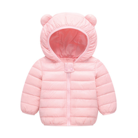 2023 enfants vêtements en plein air à manches longues couleur unie automne hiver garder au chaud bébé fille garçon manteau