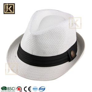 Fabricante JAKIJAYI fedore sombrero unisex sombrero verano papel hecho a medida - Product Image 5