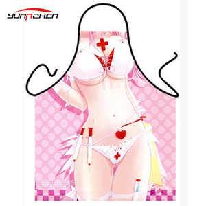 ผ้ากันเปื้อนทำอาหารเอวครัวตลกเซ็กซี่พิมพ์แบบกำหนดเอง - Product Image 6