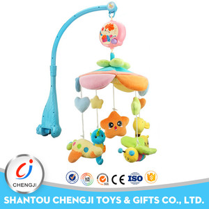 Respetuoso Del Medio Ambiente al por mayor del bebé de la felpa <span class=keywords><strong>musical</strong></span> móvil de juguete personalizado - Product Image 2