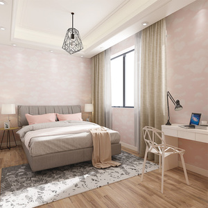 Cielo blu e <span class=keywords><strong>nuvole</strong></span> bianche carta da parati 3D non-tessuto carta da parati per bambini per i bambini - Product Image 5