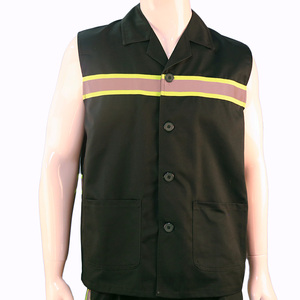 100 del chaleco del <span class=keywords><strong>verano</strong></span> <span class=keywords><strong>de</strong></span> algodón naranja fluo trabajo - Product Image 4