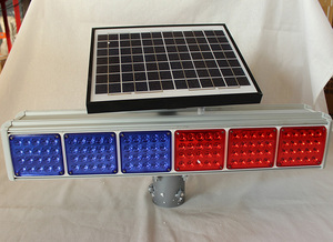 MNSD YD-PL-6 Seis Luces LED Solares de Emergencia <span class=keywords><strong>para</strong></span> Vehículos, Doble Cara, Visibilidad Superior a 800m, 6 Días de Duración - Product Image 5