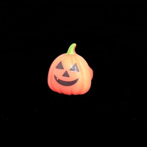 Anillo de Calabaza LED Intermitente de Halloween, Recuerdos de Fiesta Luminosos para Fiestas Festivas - Product Image 4