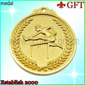 Made in zhongshan!Mold free and custom gold medallion/metal medal - Product Image 1