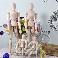 BOMEIJIA Mannequin en bois Mannequin membres mobiles Figure humaine Art dessin sculpture modèle classe croquis articulé marionnette humaine