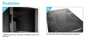 42U Rack Serveur Colocation Rack Data Center - Product Image 5