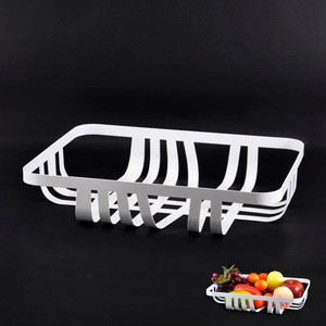 Decorative Simple Medium Metal Cheap Fruit Basket - Product Image 3