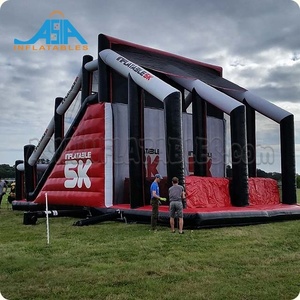 Đỏ đen điên sân chơi Inflatable 5K trở ngại Zombie chạy đào tạo cho tất cả các gia đình - Product Image 5