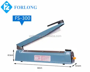 FS-Hand sealer máy/300 mét Tay Xung niêm phong máy/manual phim nhựa sealer máy