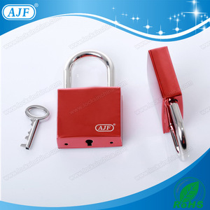 Nouvelle Arrivée AJF - <span class=keywords><strong>Cadenas</strong></span> Carré en Alliage de Zinc 40mm, Rouge, Chromé par Électrophorèse, Type <span class=keywords><strong>Cadenas</strong></span> d'Amour - Product Image 4