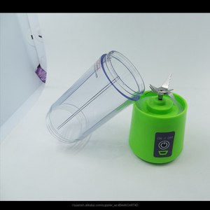 2018 grandes ventas! Precio barato del USB recarga 380 Ml hogar bottledjoy 6 cuchillas eléctrico mezclador licuadora botella - Product Image 3