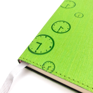 Personalizado de cuero de la pu cuaderno de viajeros notebook cuero a5 portátil con cinta - Product Image 3