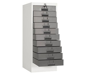 Luoyang CBNT Metal Furniture Steel 10 <strong>Drawers</strong> <strong>Small</strong> File Cabinet / Colorful Beside Storage Cabinet - Product Image 2