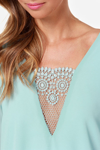 M3151 vestidos para mujer mediana edad diseño simple fresco luz azul del <span class=keywords><strong>verano</strong></span> vestido de trabajo ocasional - Product Image 5