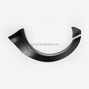 Guardabarros delantero de fibra de vidrio estilo Infiniti G37 LB, 4 Uds., arco de rueda - Product Image 3